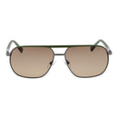 Gray Metal Sunglasses