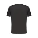 Black Cotton Womens T-Shirt