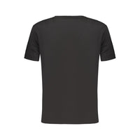 Black Cotton Womens T-Shirt