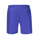 Blue Polyester Men's Swimwear