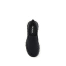 Black Fabric Sneakers