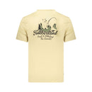 Beige Cotton Men's T-Shirt