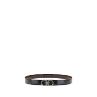 Black Calf Leather Bos Taurus Belt