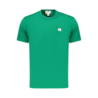 Green Cotton Men's T-Shirt