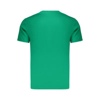 Green Cotton Men's T-Shirt