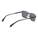 Gray Metal Sunglasses