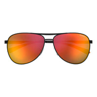 Black Stainless Steel Sunglasses