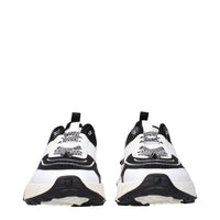 Black Fabric Athletic Sneakers