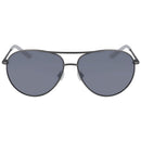 Gray Metal Sunglasses