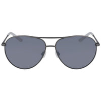 Gray Metal Sunglasses