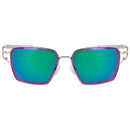 Gray Metal Sunglasses