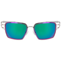 Gray Metal Sunglasses