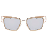 Bicolor Metal Sunglasses