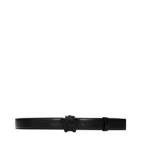 Black Leather Regular Belt