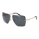 Rose Gold Metal Sunglasses
