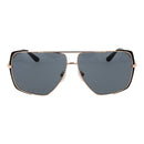 Rose Gold Metal Sunglasses