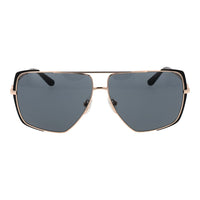 Rose Gold Metal Sunglasses