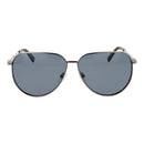 Gray Metal Sunglasses