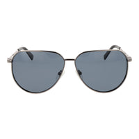Gray Metal Sunglasses