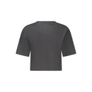 Black Cotton Women's T-Shirt