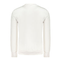 White Cotton Men's Sweatshirt