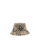 Beige Polyester Hat