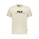 Beige Cotton Men's T-Shirt