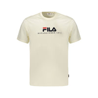 Beige Cotton Men's T-Shirt