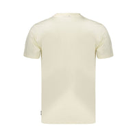 Beige Cotton Men's T-Shirt