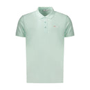 Green Cotton Men's Polo Shirt