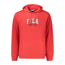 Red Cotton Men's Hoodie