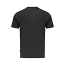 Black Cotton Men's T-Shirt