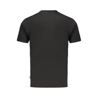 Black Cotton Men's T-Shirt