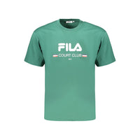 Green Cotton Men's T-Shirt
