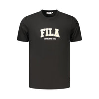 Black Cotton Men's T-Shirt