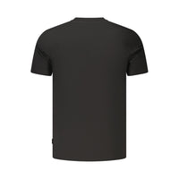 Black Cotton Men's T-Shirt