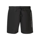 Black Polyester Men's Swimwear
