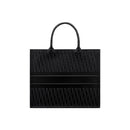 Black Calfskin Tote Bag