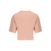 Pink Cotton Women's T-Shirt