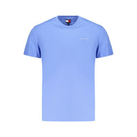 Light Blue Cotton Men's T-Shirt