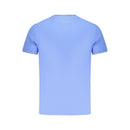 Light Blue Cotton Men's T-Shirt