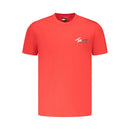 Red Cotton Mens T-Shirt