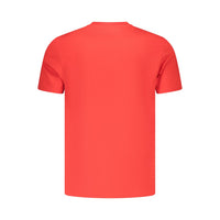 Red Cotton Mens T-Shirt