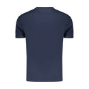 Blue Cotton Men's T-Shirt