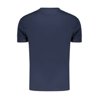 Blue Cotton Men's T-Shirt