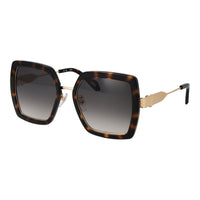 Black Stainless Steel Sunglasses