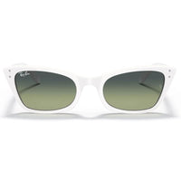 White Acetate Sunglasses