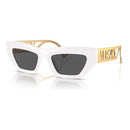 White Acetate Sunglasses