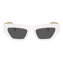White Acetate Sunglasses