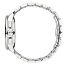 Gray Stainless Steel Dress Watch